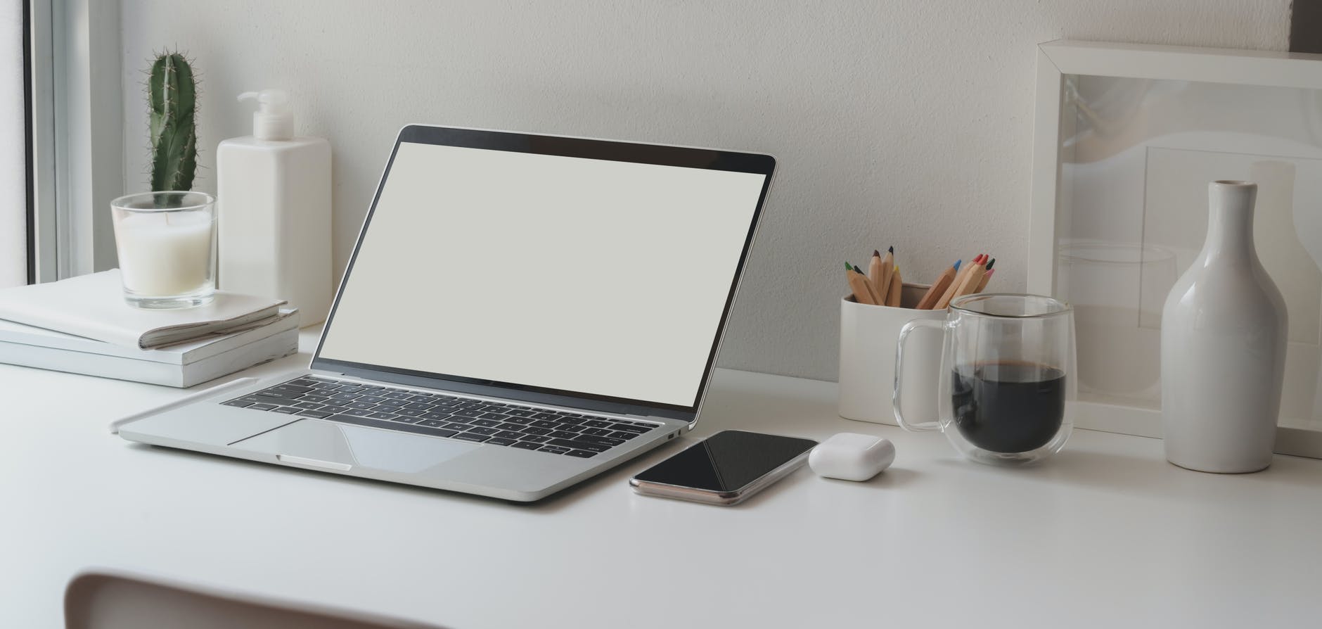 photo of a fresh milk beside cactus